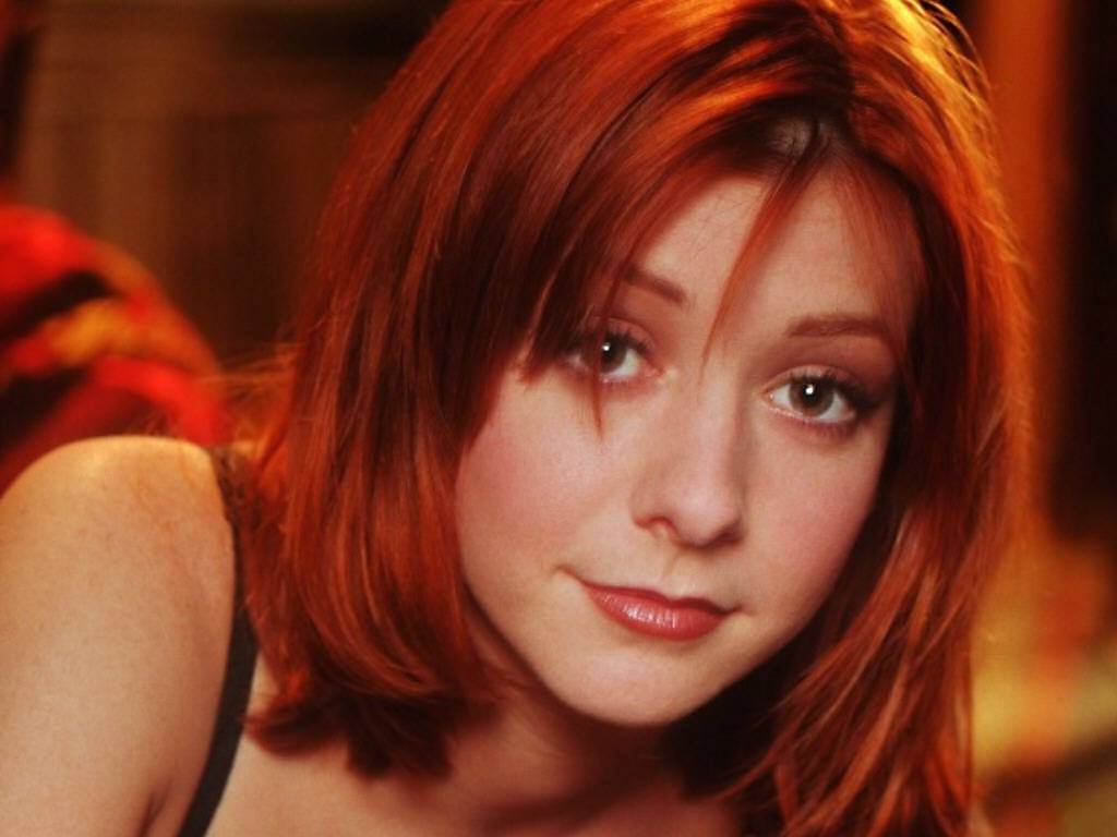 Alyson Hannigan leaked wallpapers