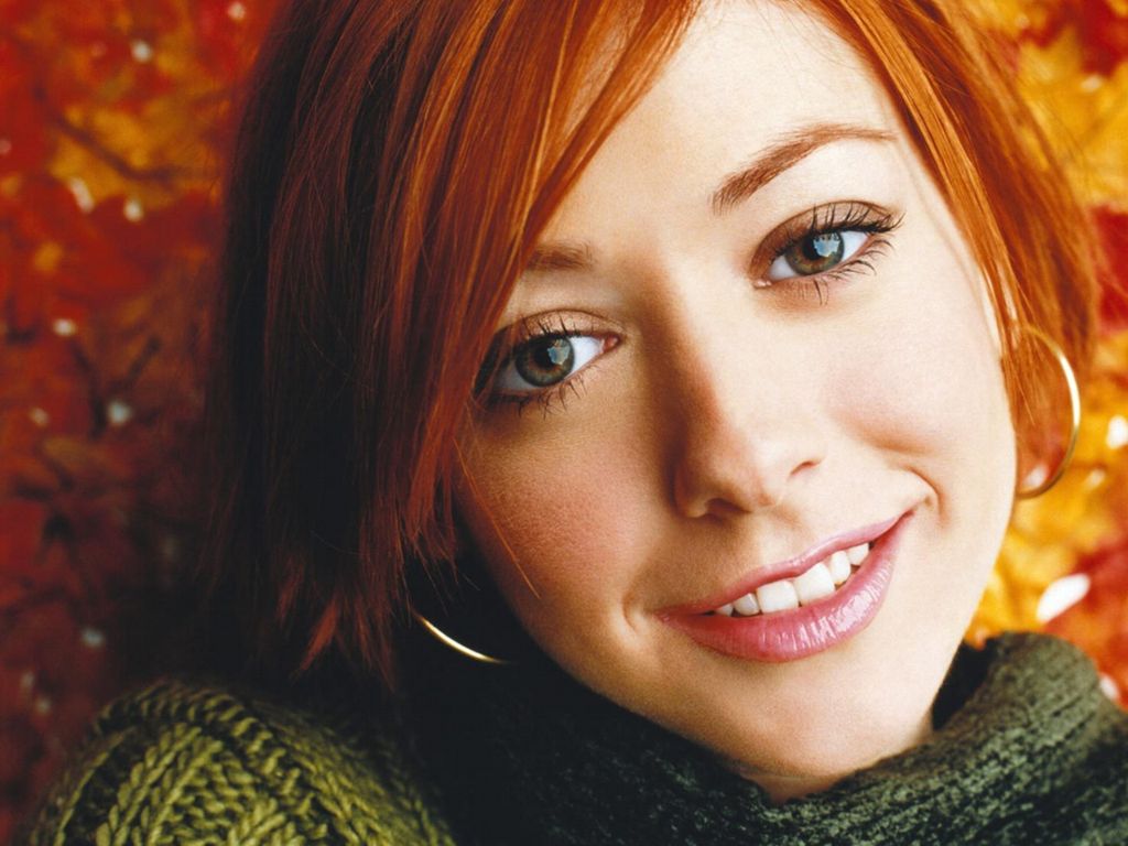 Alyson Hannigan leaked wallpapers