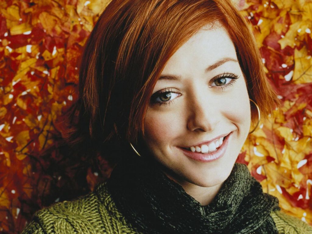 Alyson Hannigan leaked wallpapers