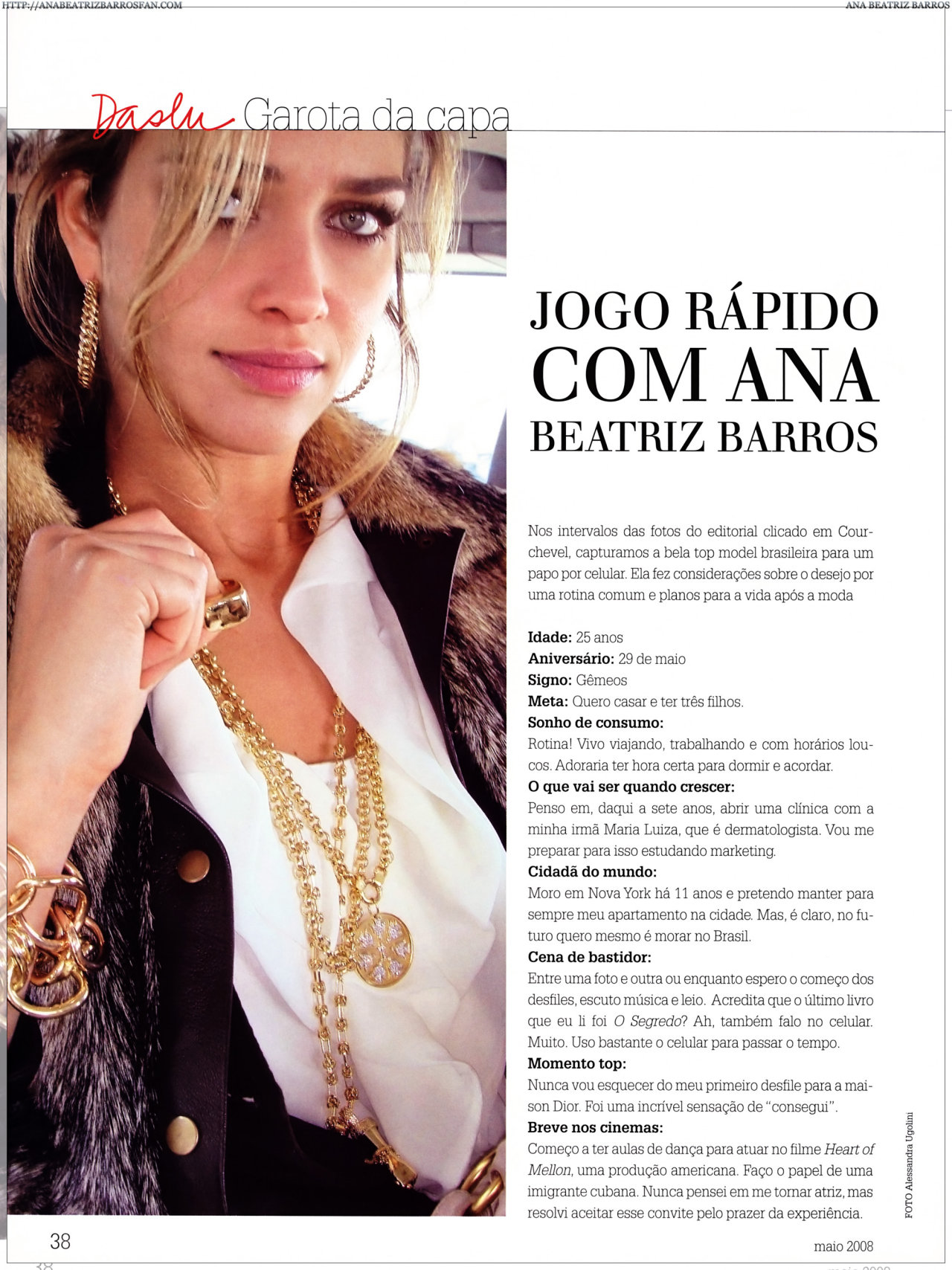 Ana Beatriz Barros leaked wallpapers