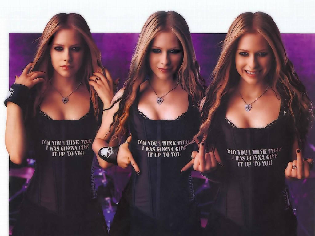 Avril Lavigne leaked wallpapers