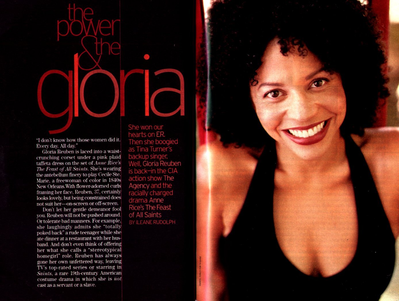 Gloria Reuben leaked wallpapers