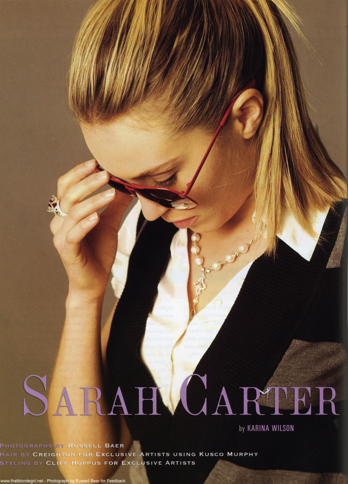 Sarah Carter leaked wallpapers